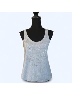 American Eagle Y2K sequin tank top fairy grunge sparkle top Medium